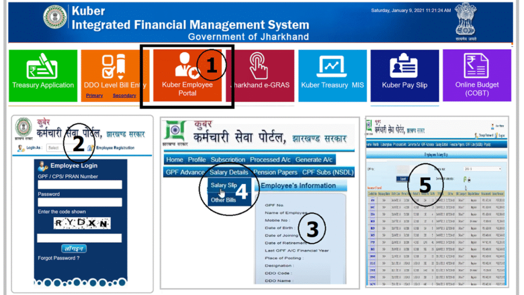 Kuber Payslip Portal
